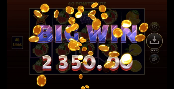 40 Power Hot Coin Boost veliki dobitak